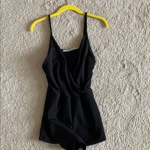 Black urban outfitters romper